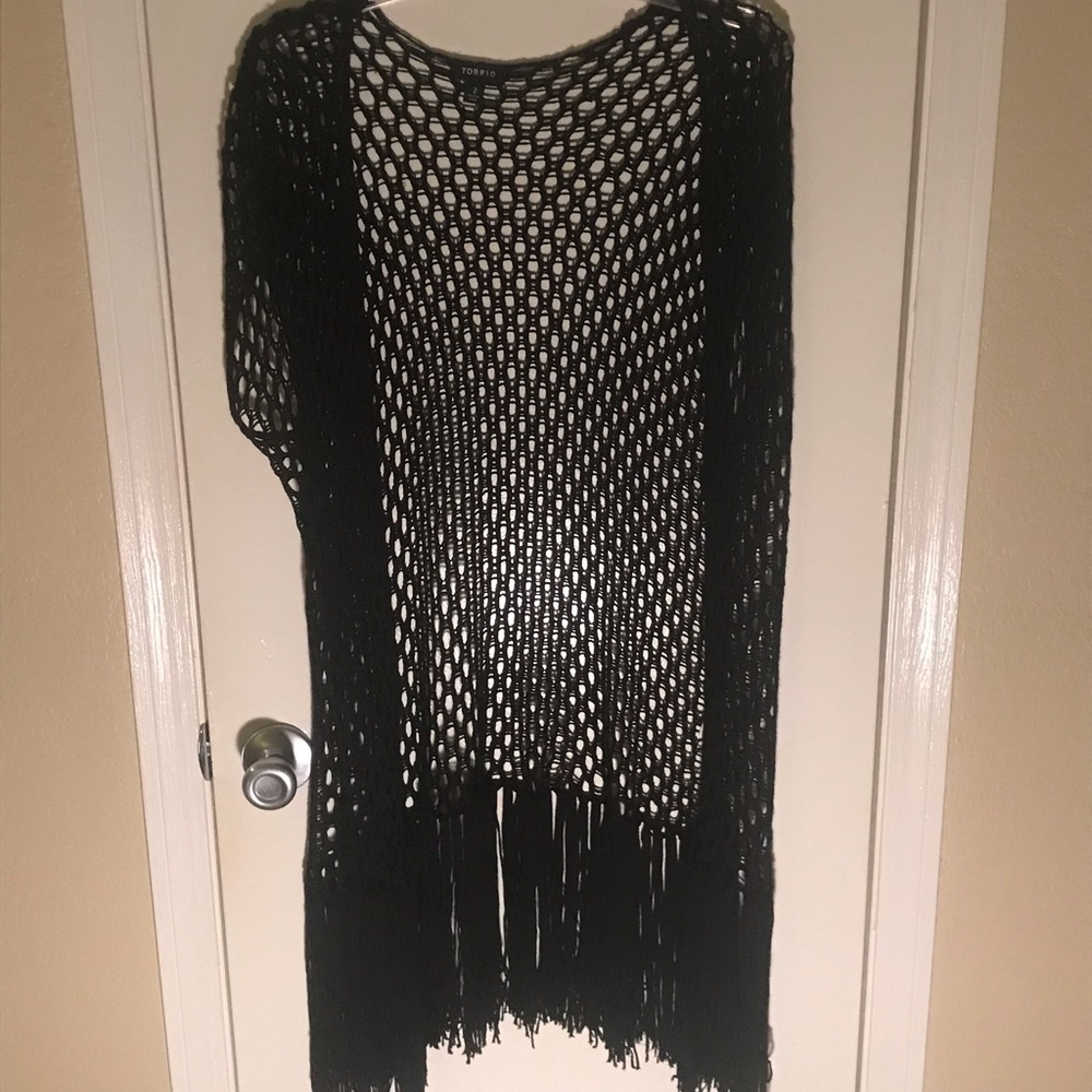 Crochet Fringe Vest